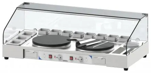 DOUBLE CREPE MAKER SERVING STATION CPACCD40E